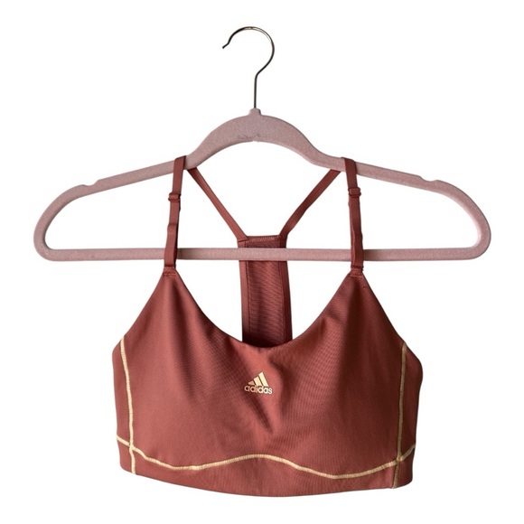 Adidas Women's Pop Stitch Medium-Support Bra - Picture 1 of 4